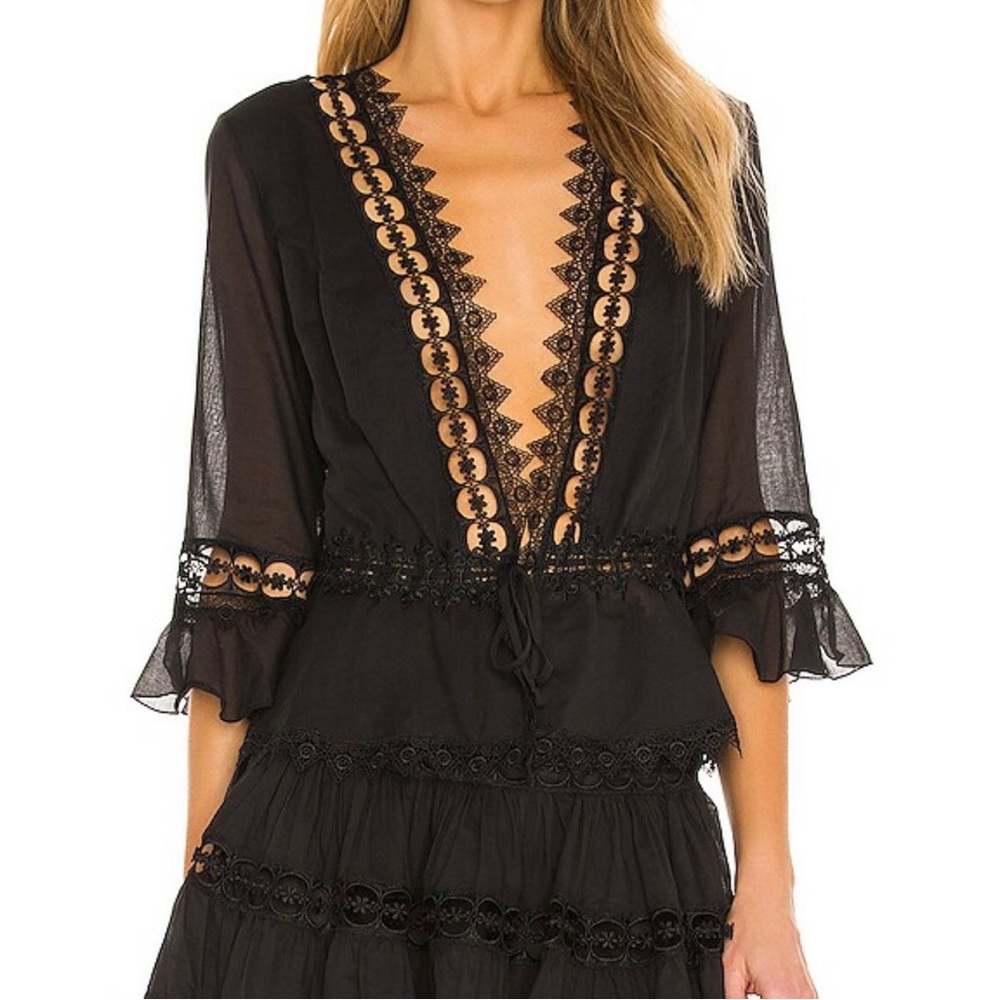 CHARO RUIZ IBIZA Edda Top - Black